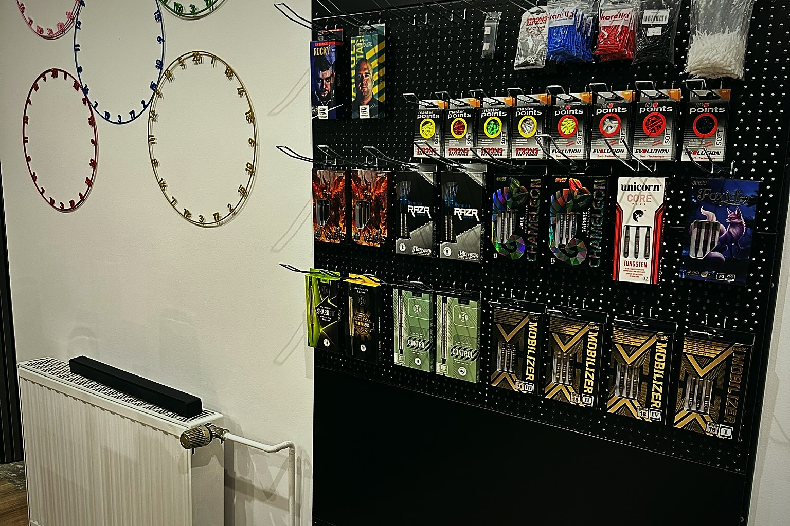 Eindruck aus dem Decider Dartshop in Delitzsch
