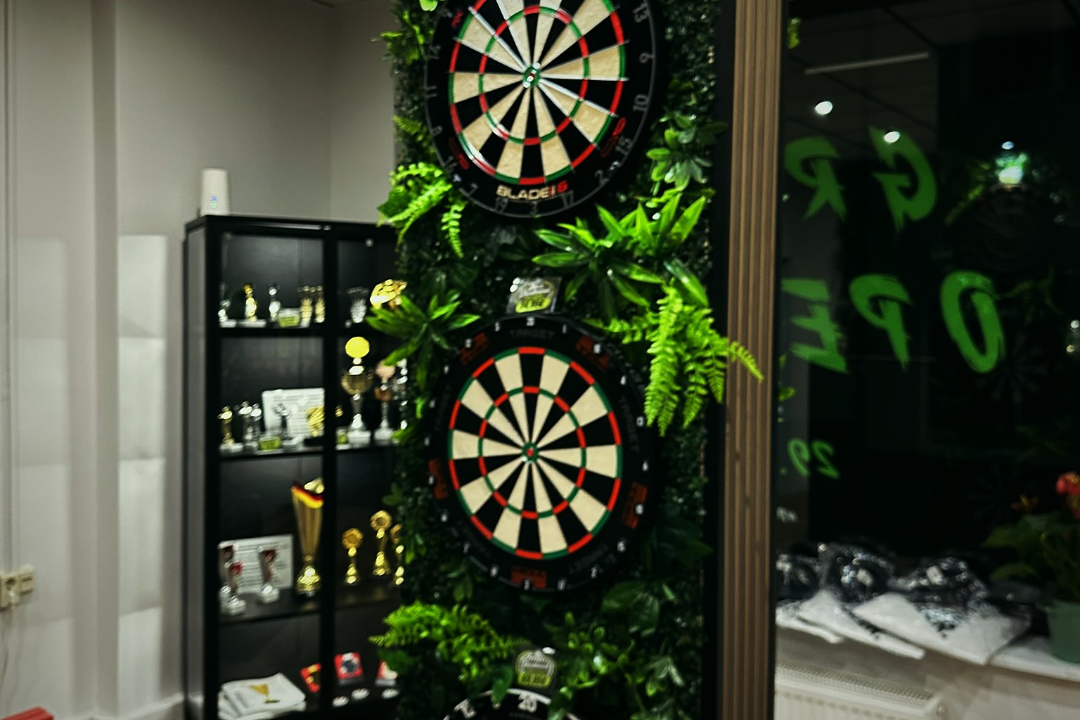 Eindruck aus dem Decider Dartshop in Delitzsch